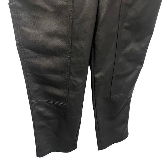 Aritxia Wilfred Free Brennan Pant High Waisted Vegan Leather Utility Style 4 - Picture 3 of 9